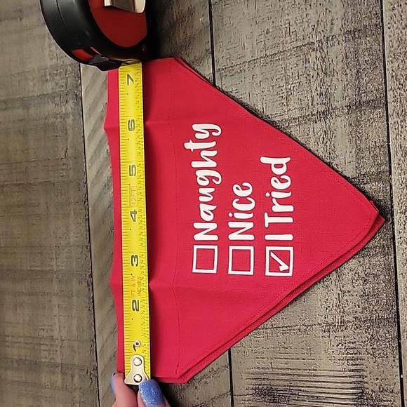 Over the collar dog bandana sz small - Picture 5 of 6